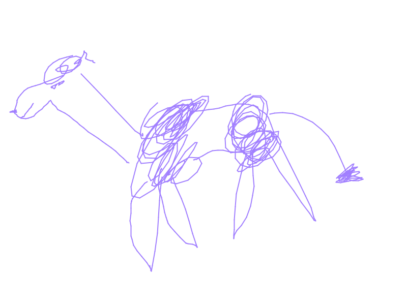 doodle of a poodle